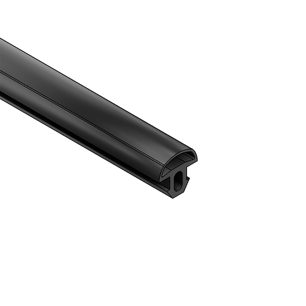 MODULAR SOLUTIONS SEALING PROFILE RUBBER BUMPER COVER PROFILE, 1M